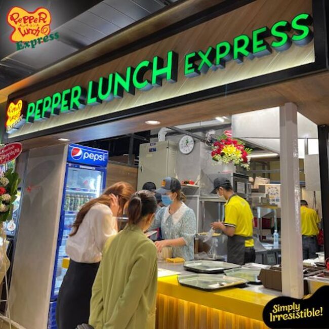 Khi đói mà chưa biết ăn gì, Pepper Lunch Express Giga Mall là lựa chọn hoàn hảo.