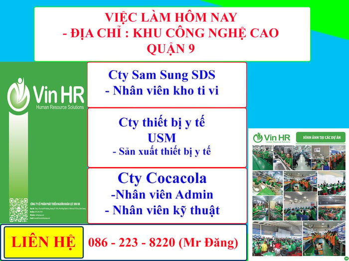 Hình ảnh Công Ty Cổ Phần Phát Triển Nguồn Nhân Lực Vin HR 2