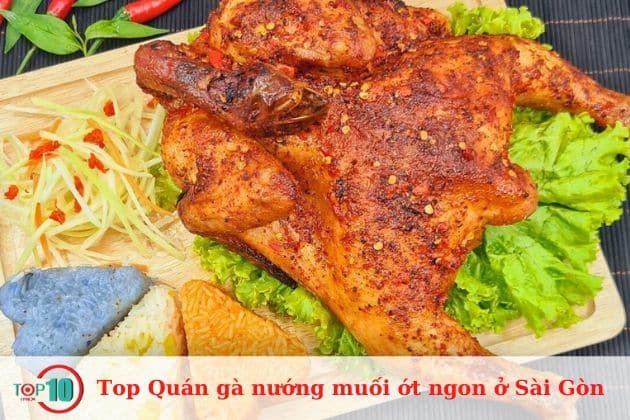 Gà nướng muối ớt tại Delichi Food