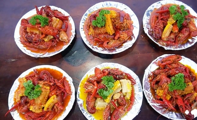 Crawfish tại Nhất Nhất BBQ