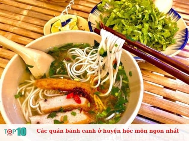 Những quán bánh canh ngon nhất ở huyện Hóc Môn