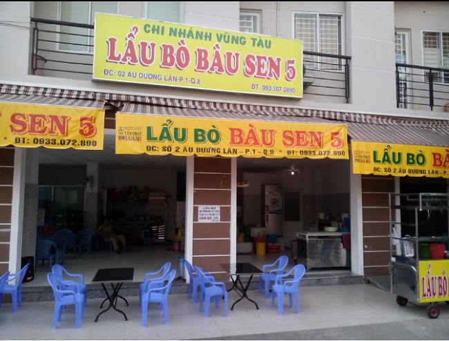 Lẩu Bò Bàu Sen 5