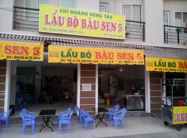 Lẩu Bò Bàu Sen – Âu Dương Lân