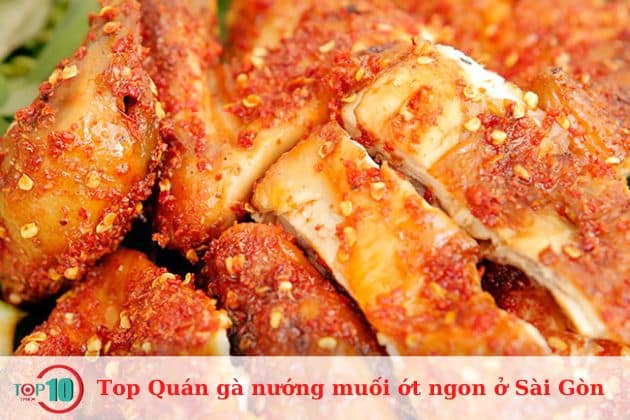 Gà nướng muối ớt Ba Duy