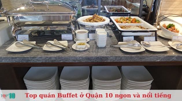 Buffet Athena & Café trên mái nhà