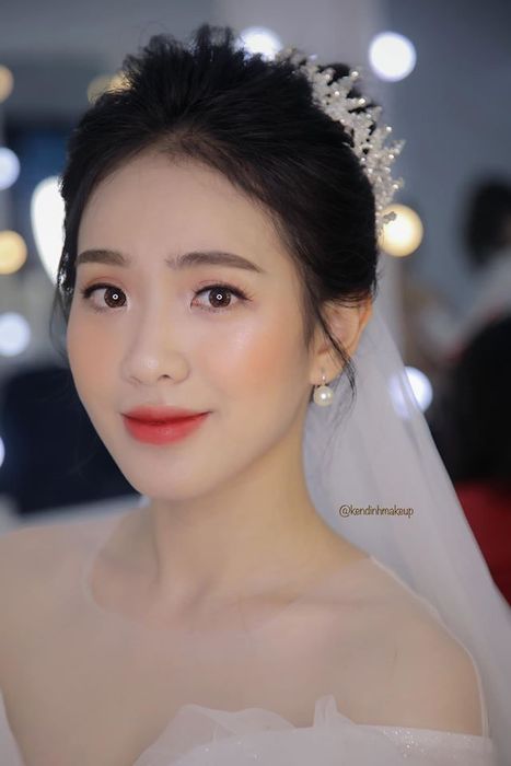 Hình ảnh dịch vụ trang điểm cô dâu của Ken Đinh Makeup