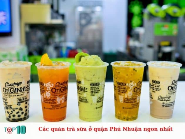 Những quán trà sữa ngon nhất ở quận Phú Nhuận