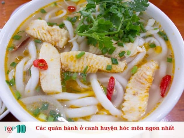 Những quán bánh canh ngon nhất tại huyện Hóc Môn