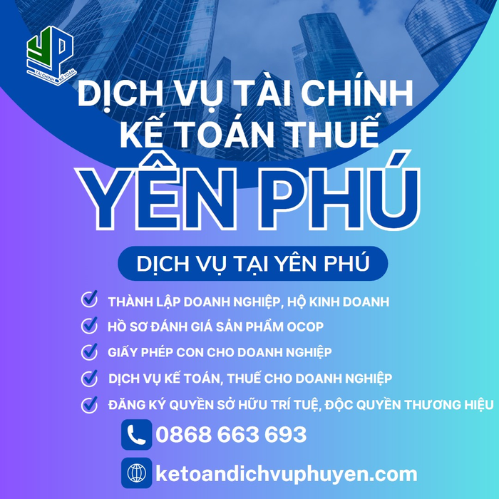 Công ty Kế toán Yên Phú - Hình ảnh 1