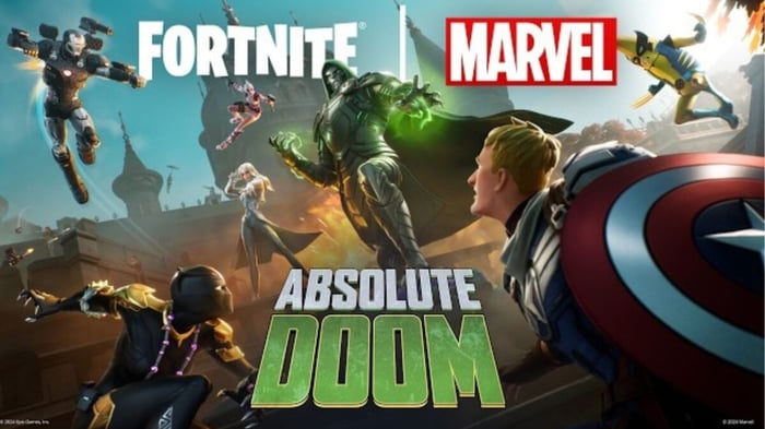 Bìa của hướng dẫn: Đánh bại Doctor Doom và giành chiến thắng Victory Royale – Fortnite Chapter 5: Absolute Doom