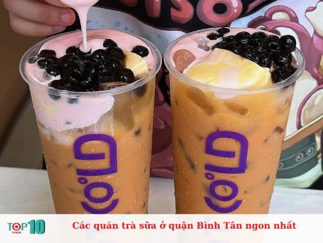Những quán trà sữa ngon nhất ở quận Bình Tân