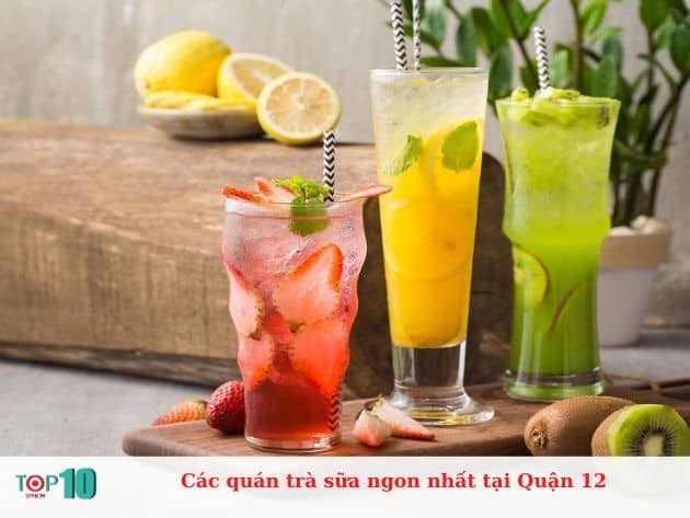 Những quán trà sữa nổi bật tại Quận 12