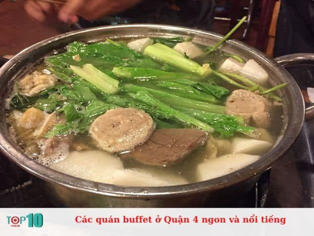 Danh sách các quán buffet nổi tiếng và ngon tại Quận 4