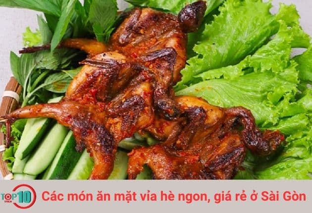 Món Nướng Vỉa Hè Đặc Sắc Ở Sài Gòn