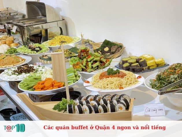 Danh sách các quán buffet nổi tiếng và ngon tại Quận 4