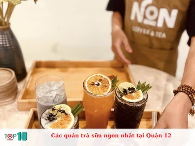 Những quán trà sữa nổi bật tại Quận 12