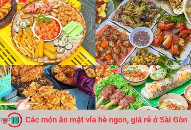 Những món ăn vặt vỉa hè ngon, giá cả phải chăng ở Sài Gòn