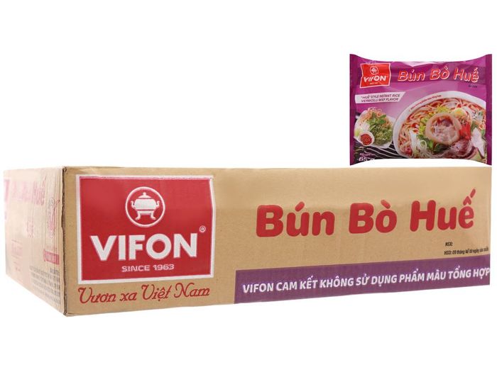 Hình ảnh bún bò Huế Vifon 1