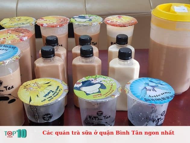 Top các quán trà sữa ngon nhất tại quận Bình Tân