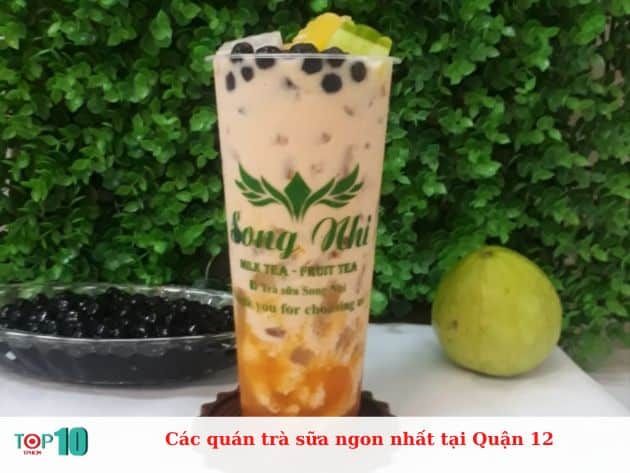 Các quán trà sữa ngon nhất tại Quận 12