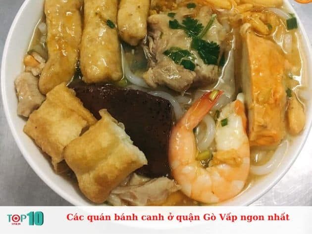 Những quán bánh canh ngon nhất ở quận Gò Vấp