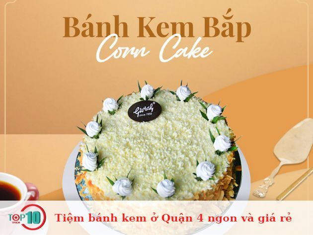 Tiệm bánh kem ở Quận 4 vừa ngon lại vừa giá hợp lý