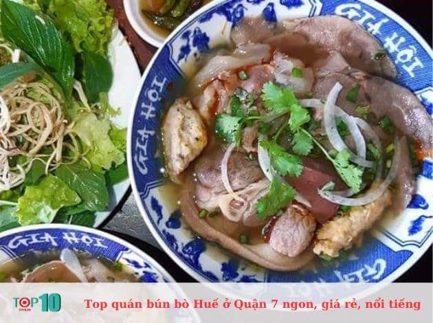 Bún bò Gia Hội