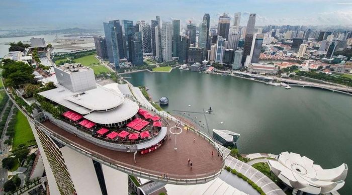 Cách đến Hồ bơi vô cực Marina Bay Sands