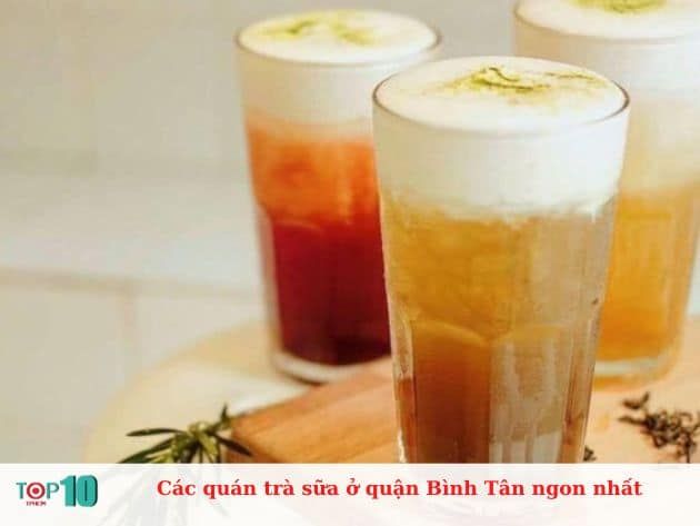 Những quán trà sữa ngon nhất ở quận Bình Tân
