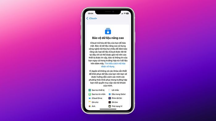 iOS 17.6.1 đã giải quyết vấn đề bảo mật liên quan đến việc bảo vệ dữ liệu nâng cao của iCloud