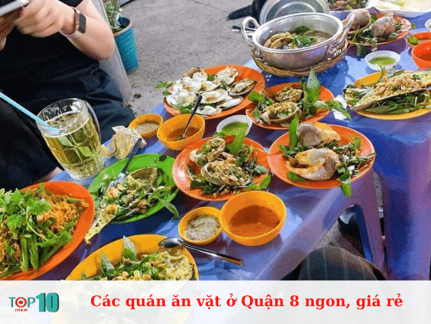 Những địa chỉ ăn vặt ngon, giá cả phải chăng ở Quận 8