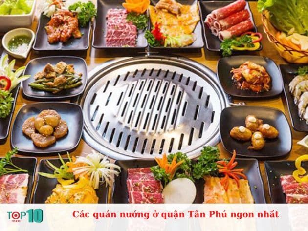 Những quán nướng nổi bật ở quận Tân Phú