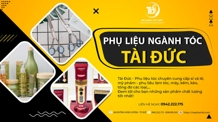 Hình ảnh 1 của Phụ liệu ngành tóc Tài Đức