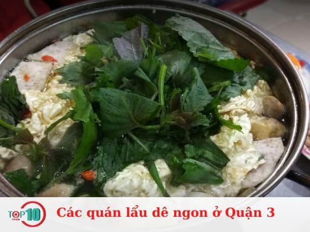 Danh sách các quán lẩu dê ngon tại Quận 3