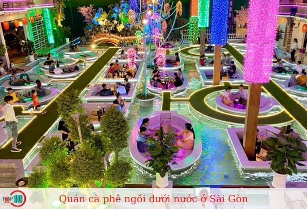 Quán cà phê trên mặt nước