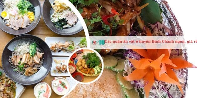 Những quán ăn vặt hấp dẫn tại huyện Bình Chánh với giá cả phải chăng