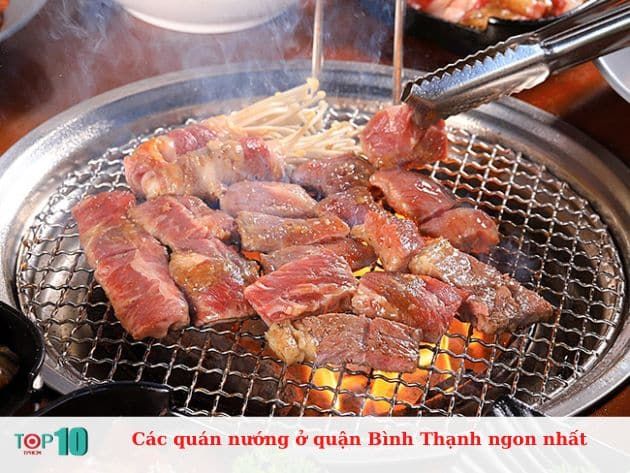 Các quán nướng tại quận Bình Thạnh ngon nhất