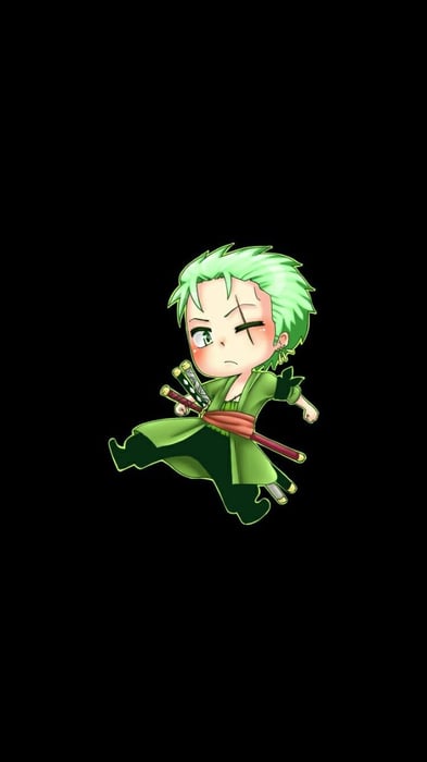 Ảnh Nền Zoro Chibi Cute