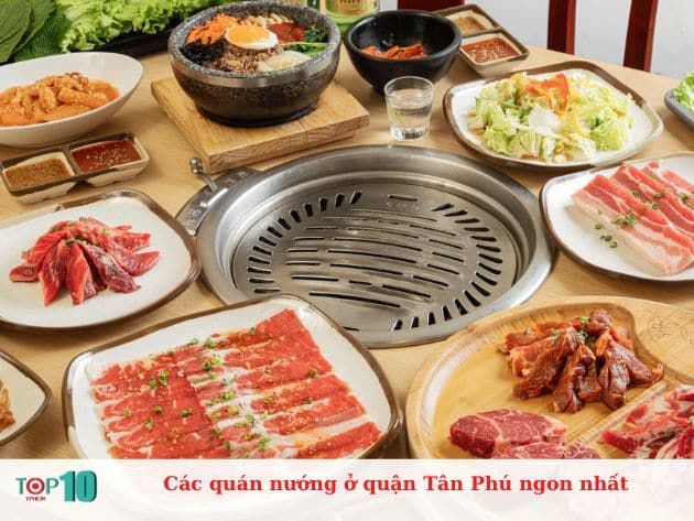 Các quán nướng ở quận Tân Phú ngon nhất