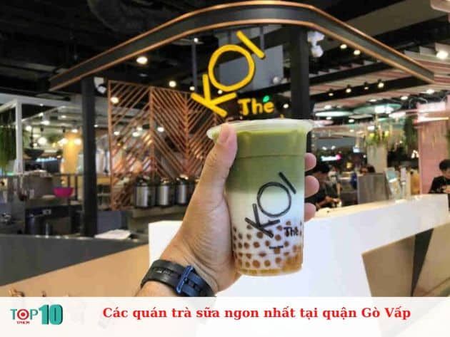 Những quán trà sữa ngon nhất ở quận Gò Vấp