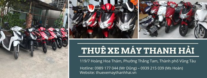 Ảnh 1 của dịch vụ thuê xe máy Vũng Tàu - Thanh Hải