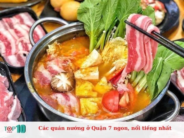 Các quán nướng ở Quận 7 ngon, nổi tiếng nhất