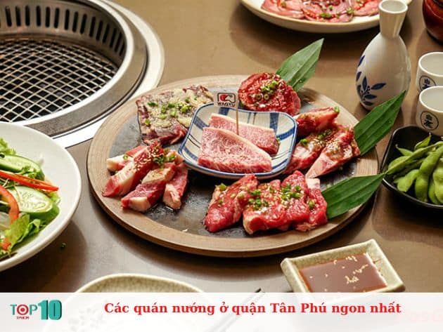 Những quán nướng hàng đầu ở quận Tân Phú