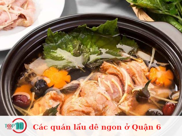 Những quán lẩu dê chất lượng tại Quận 6