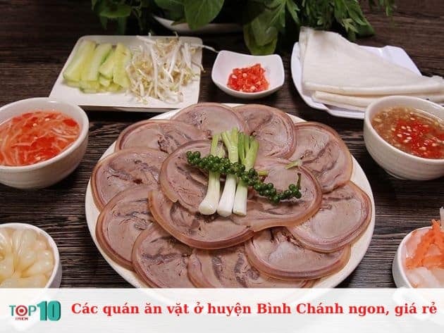 Những quán ăn vặt ngon, giá rẻ tại huyện Bình Chánh