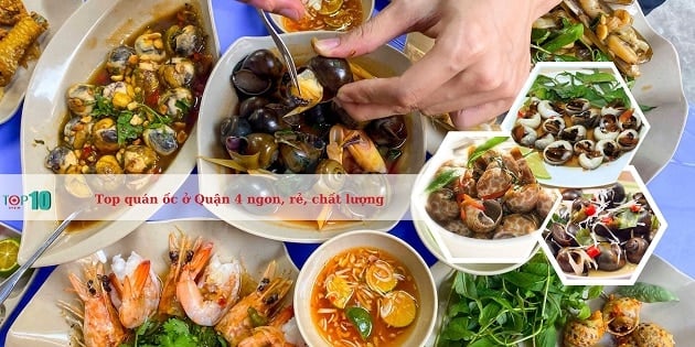 Quán ốc nổi tiếng ở Quận 4