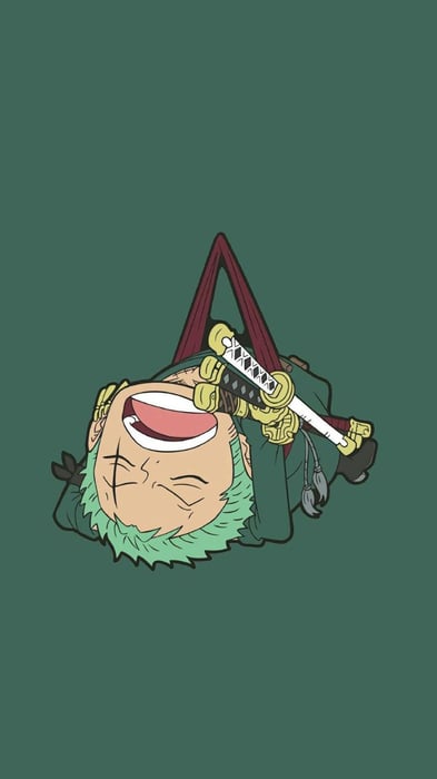 Hình Nền Chibi Zoro Đáng Yêu