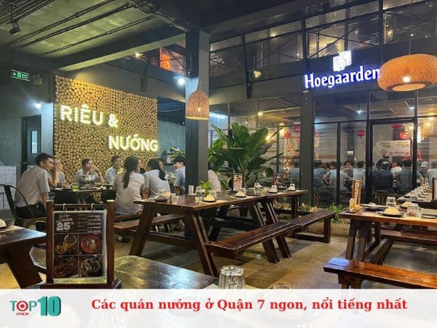 Các quán nướng ở Quận 7 ngon, nổi tiếng nhất