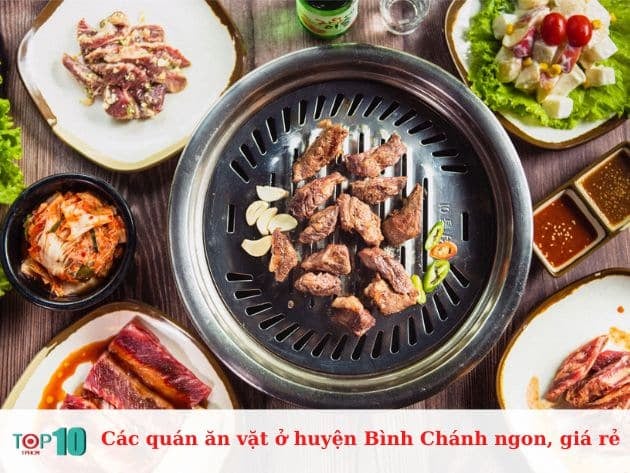 Những quán ăn vặt ngon và giá cả hợp lý tại huyện Bình Chánh