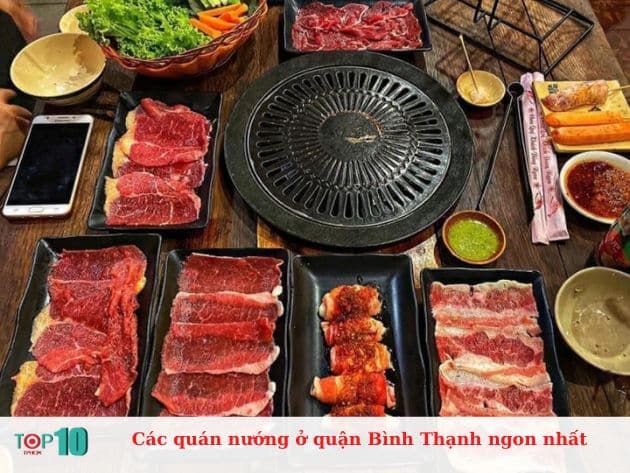 Các quán nướng ở quận Bình Thạnh ngon nhất